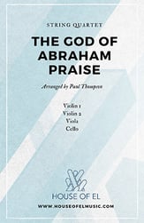 The God of Abraham Praise String Quartet P.O.D. cover
